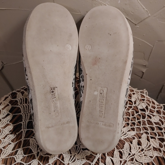 Unrated Gray Leopard Sequins Loafers Flats Shoes - Picture 6 of 8